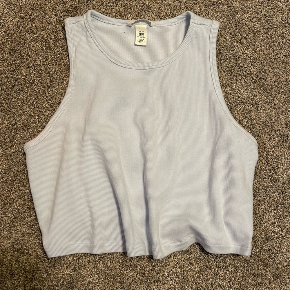H&M Light Blue Tank Top